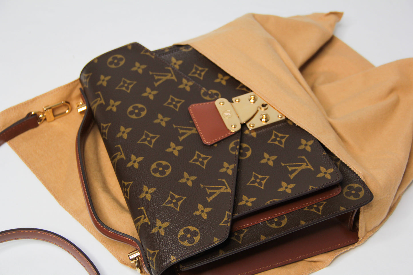 Vintage  Louis Vuitton Monceau Monogram Canvas Hand Bag