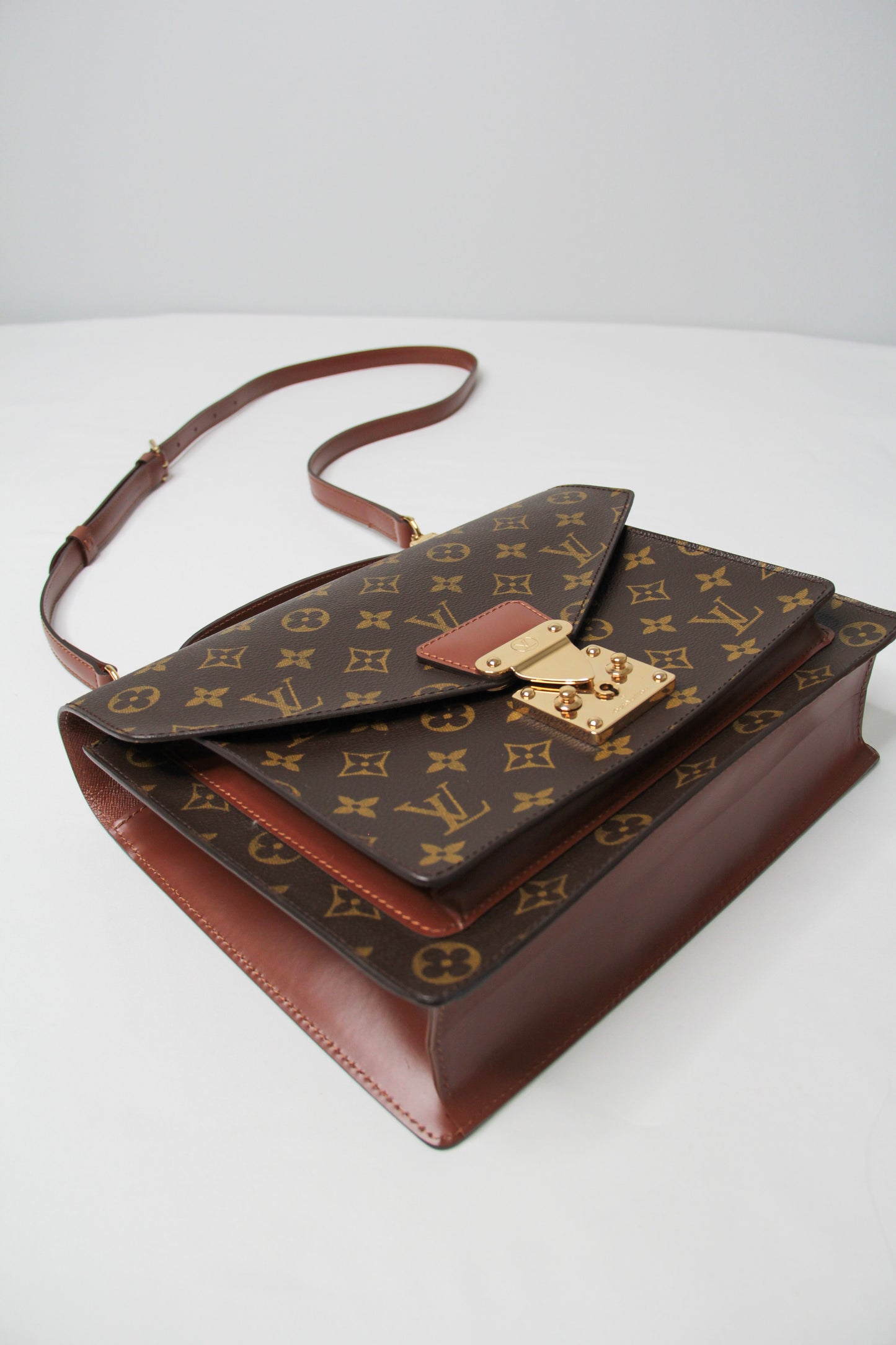 Vintage  Louis Vuitton Monceau Monogram Canvas Hand Bag