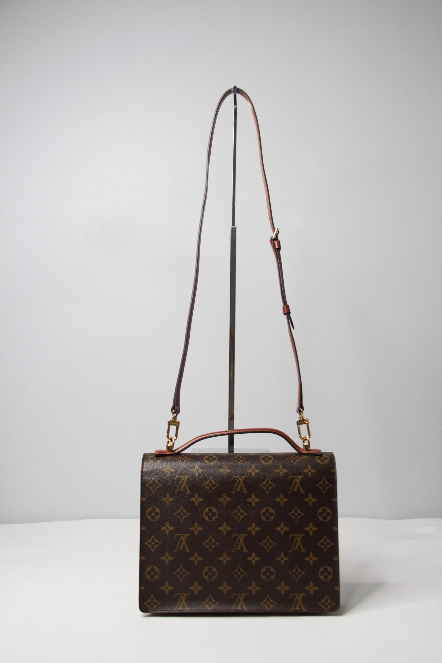 Vintage  Louis Vuitton Monceau Monogram Canvas Hand Bag