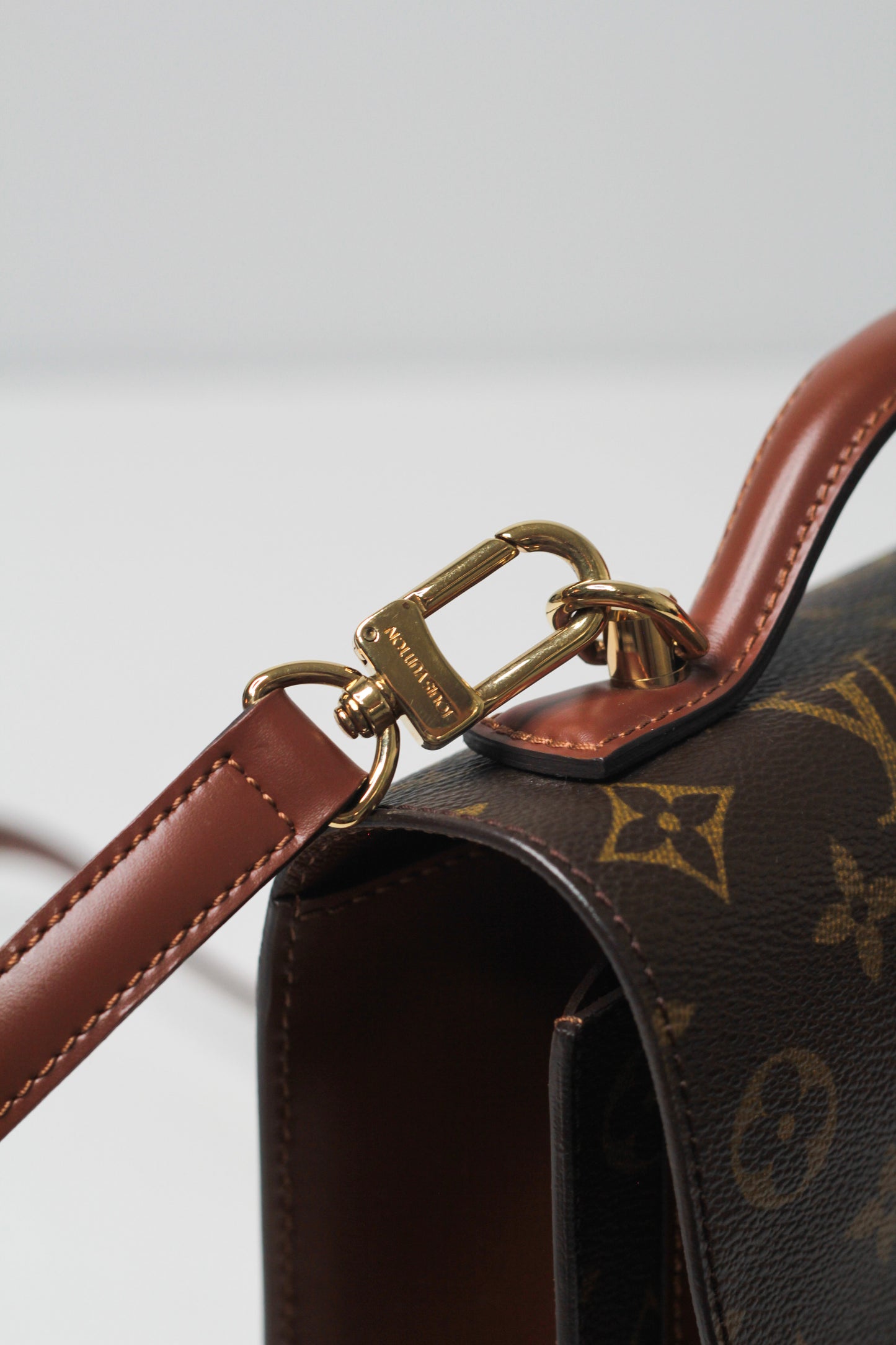 Vintage  Louis Vuitton Monceau Monogram Canvas Hand Bag