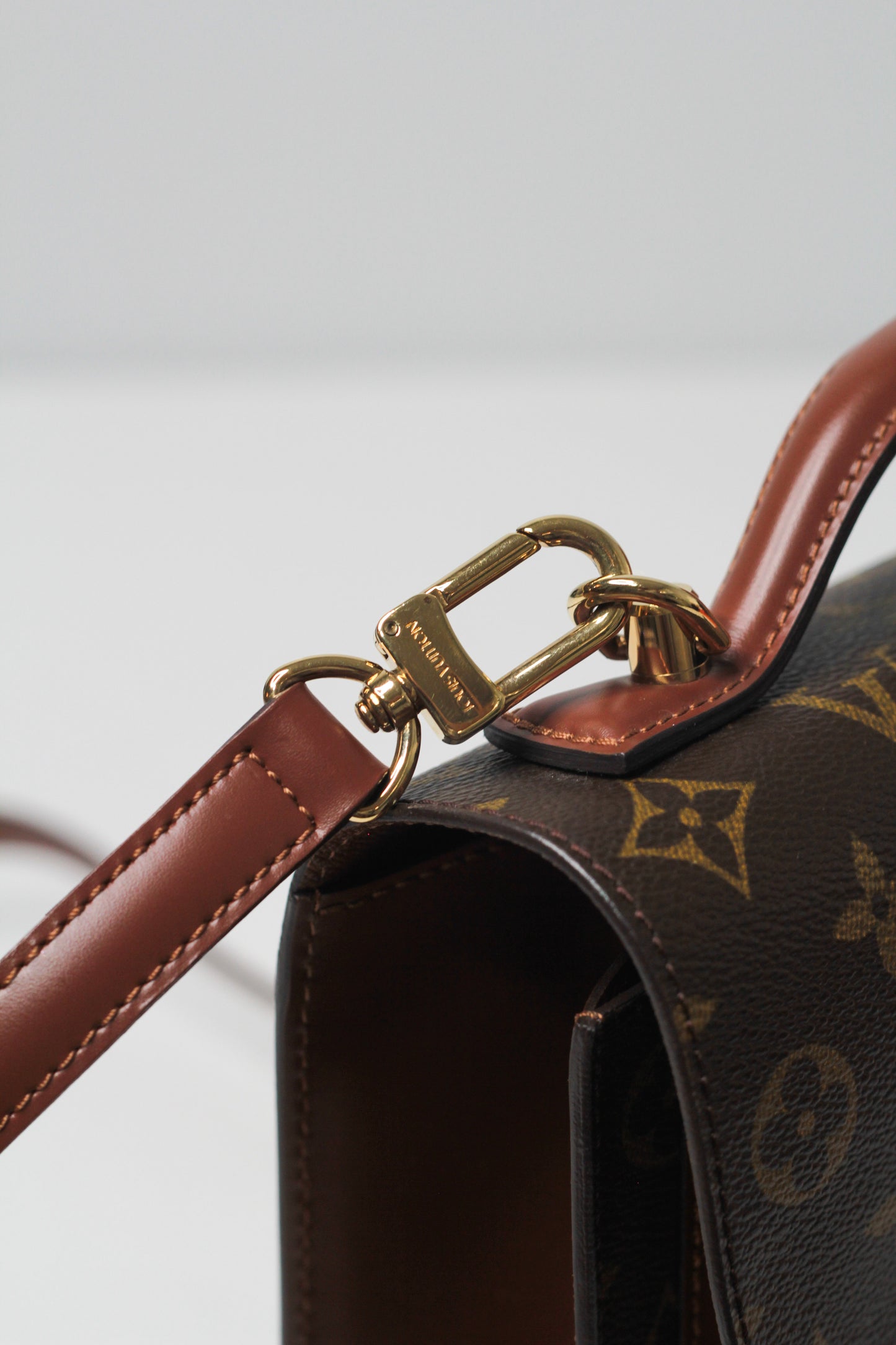 Vintage  Louis Vuitton Monceau Monogram Canvas Hand Bag
