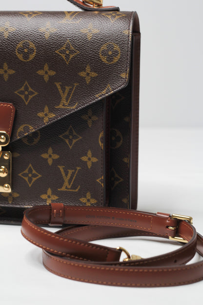 Vintage  Louis Vuitton Monceau Monogram Canvas Hand Bag