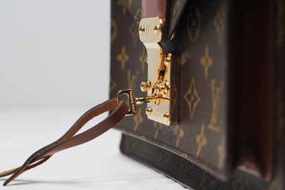 Vintage  Louis Vuitton Monceau Monogram Canvas Hand Bag