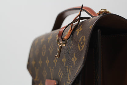 Vintage  Louis Vuitton Monceau Monogram Canvas Hand Bag