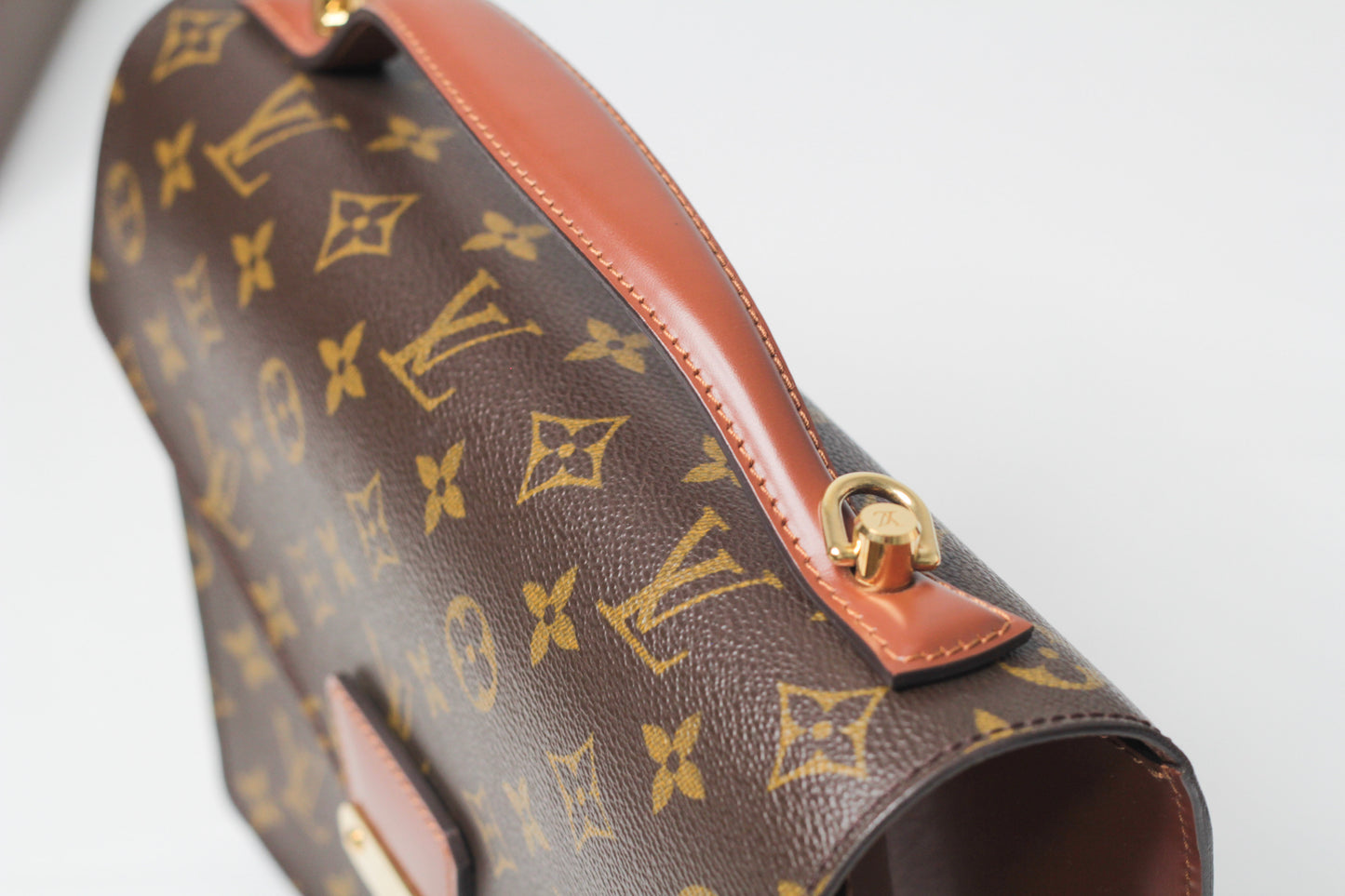 Vintage  Louis Vuitton Monceau Monogram Canvas Hand Bag