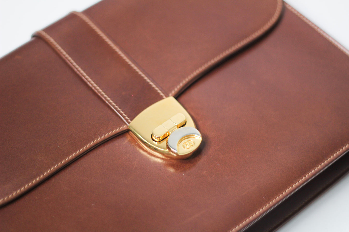 Rare Gucci Handbag Leather Camel