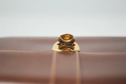 Rare Gucci Handbag Leather Camel