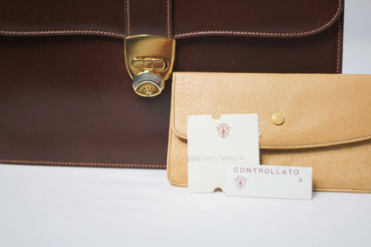 Rare Gucci Handbag Leather Camel