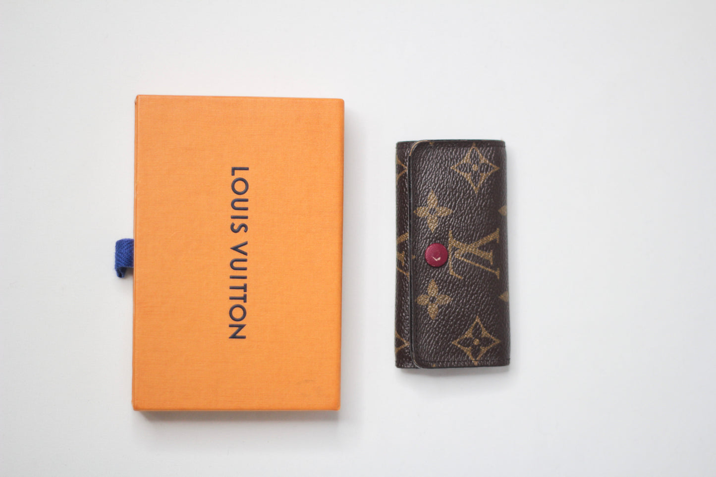 Louis Vuitton Vintage Monogram Personalized Key Chain