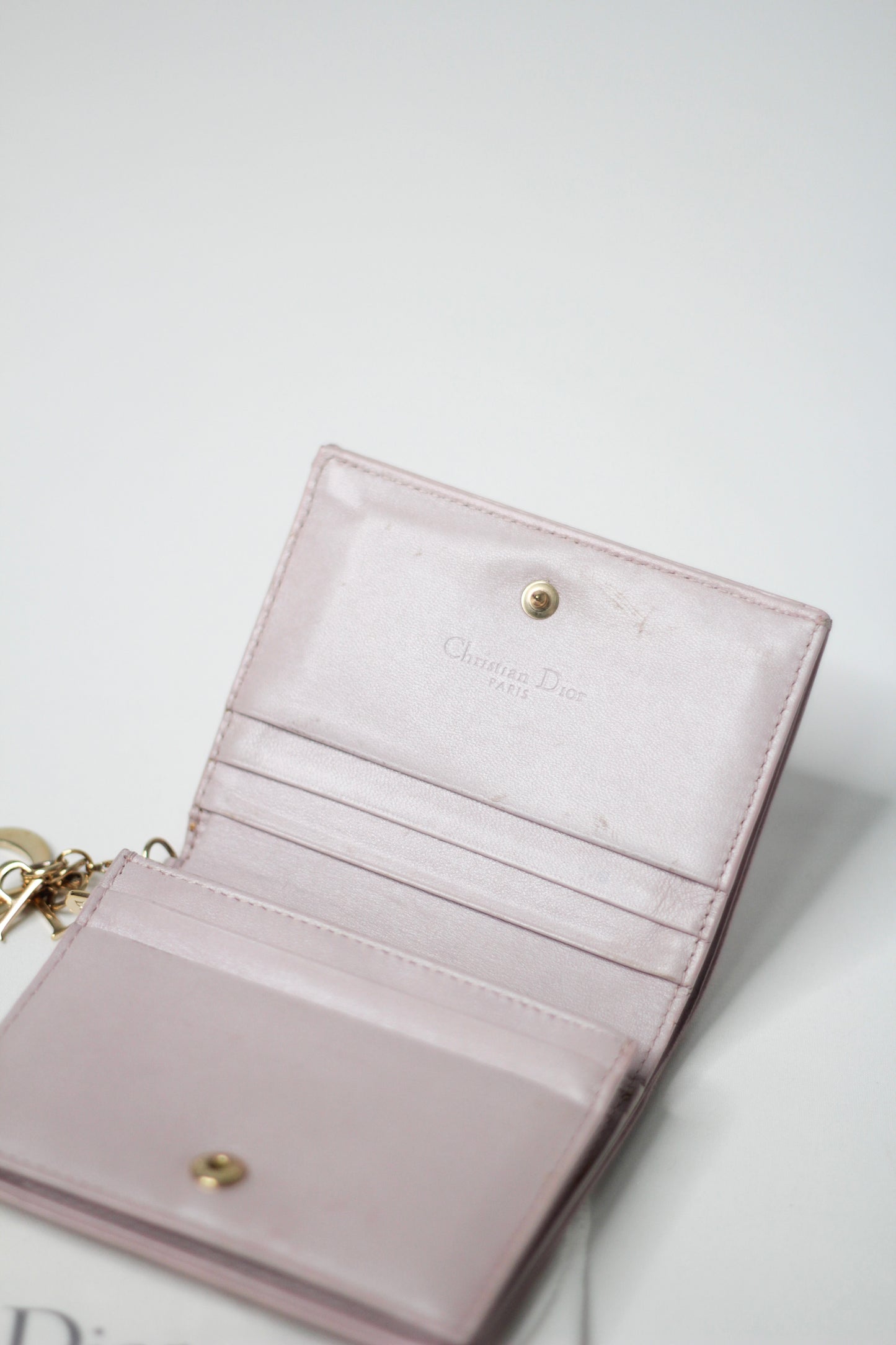 Lady Dior Mini Wallet