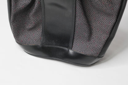 Yves Saint Laurent Vintage Black Hobo Bucket Shoulder Bag