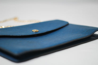 Vintage Louis Vuitton Blue Clutch Bag