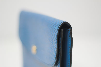 Vintage Louis Vuitton Blue Clutch Bag