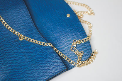 Vintage Louis Vuitton Blue Clutch Bag