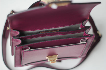 Valentino Titti Palmellato Studded Leather Top Handle Bag