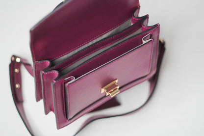 Valentino Titti Palmellato Studded Leather Top Handle Bag