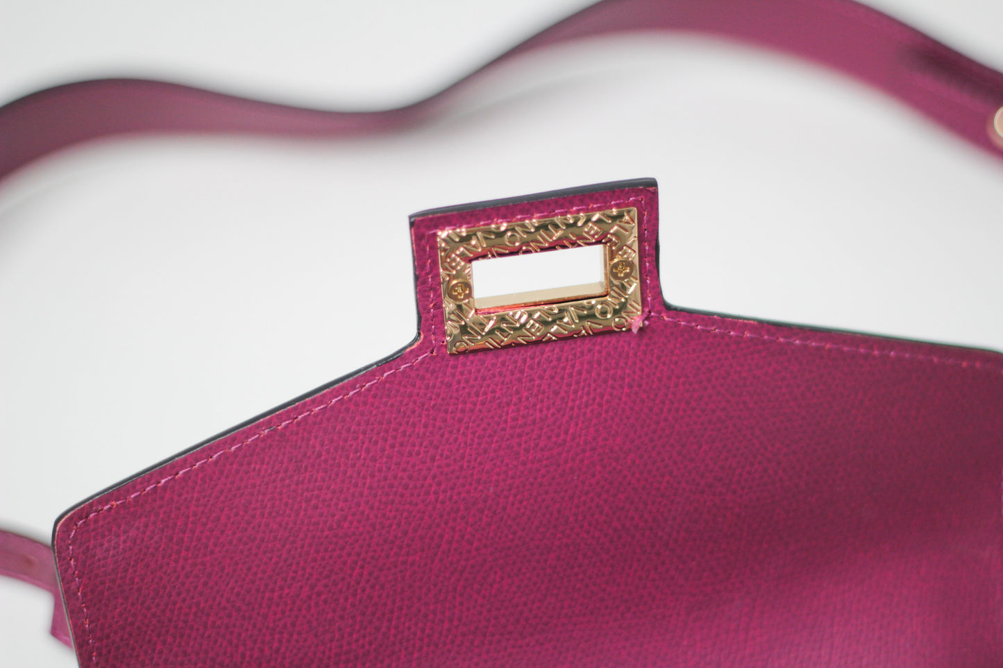 Valentino Titti Palmellato Studded Leather Top Handle Bag