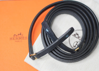 Hermes Kelly To Go Indigo Wallet Epsom
