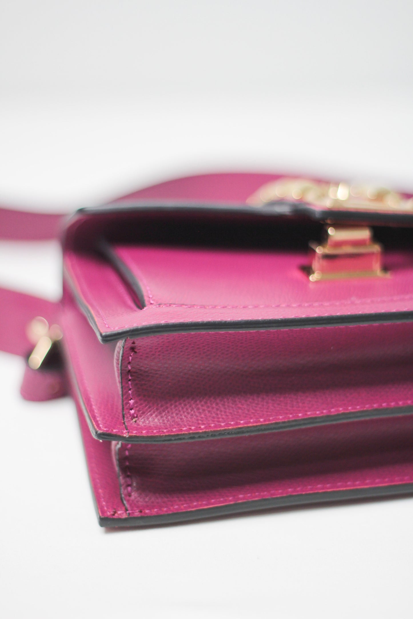 Valentino Titti Palmellato Studded Leather Top Handle Bag