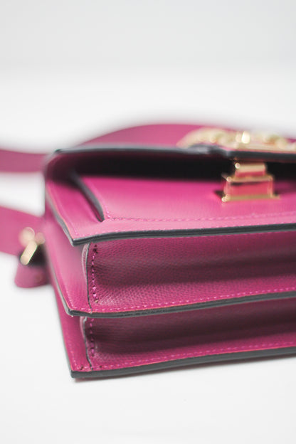 Valentino Titti Palmellato Studded Leather Top Handle Bag