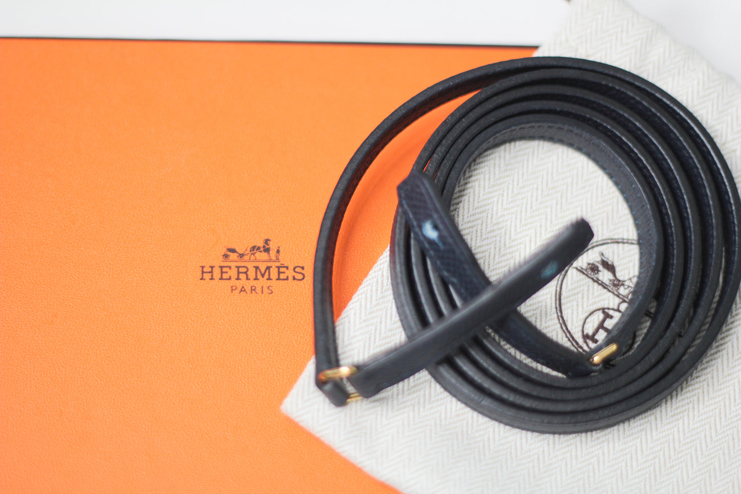 Hermes Kelly To Go Indigo Wallet Epsom