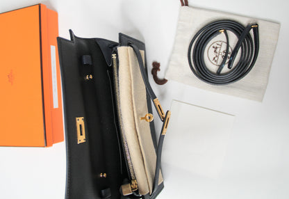 Hermes Kelly To Go Indigo Wallet Epsom